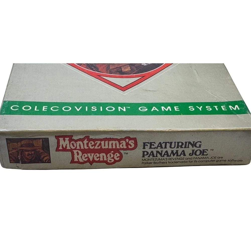 Montezuma's Revenge Parker Brothers ColecoVision Game with Box No. 9660